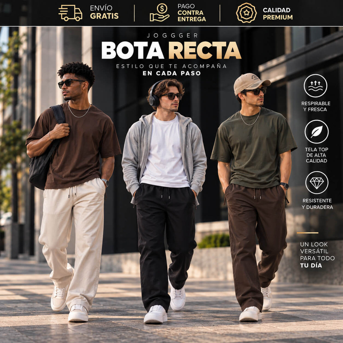 JOGGER BOTA RECTA