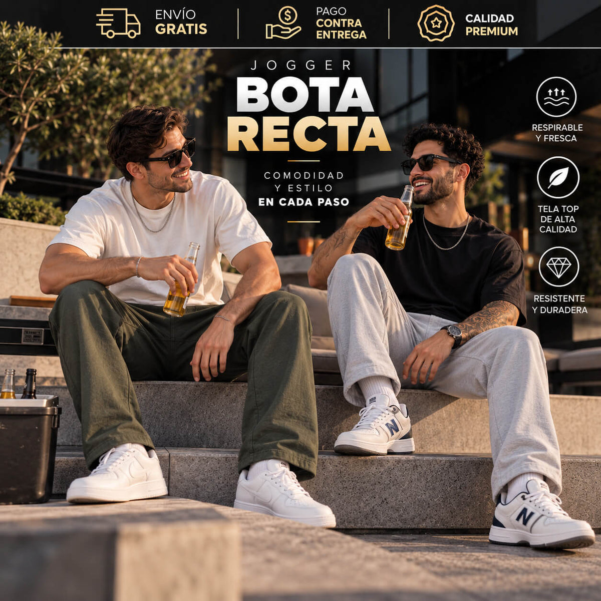 JOGGER BOTA RECTA
