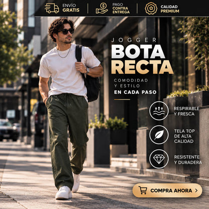 JOGGER BOTA RECTA