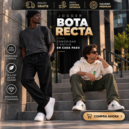 JOGGER BOTA RECTA
